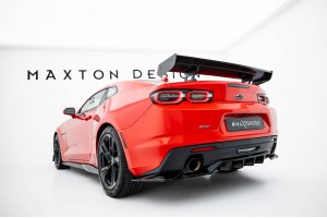 Carbon Spoiler With Internal Brackets Uprights Chevrolet Camaro SS Mk6 Facelift Carbon Spoiler With Internal Brackets Uprights Chevrolet Camaro SS Mk6 Facelift