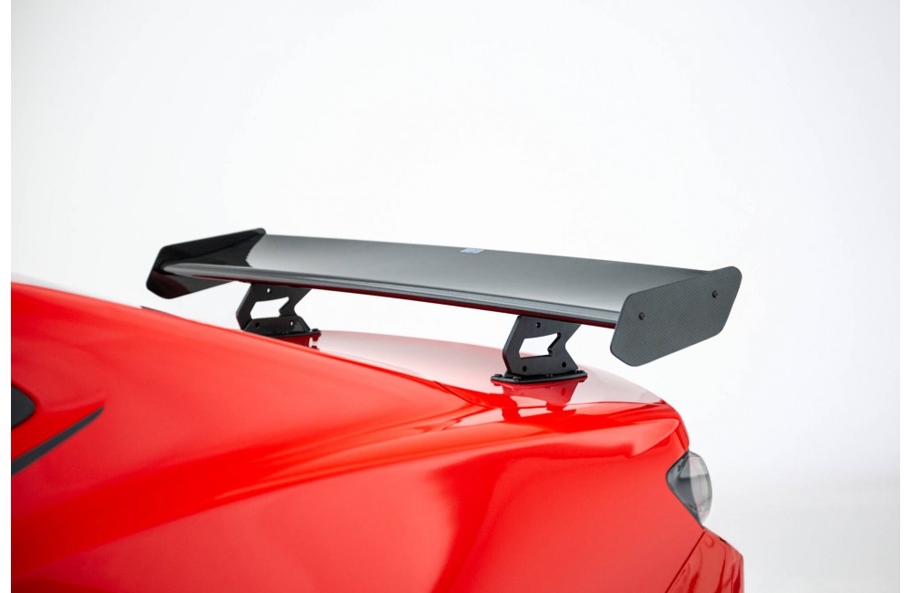 Carbon Spoiler With Internal Brackets Uprights Chevrolet Camaro SS Mk6 Facelift Carbon Spoiler With Internal Brackets Uprights Chevrolet Camaro SS Mk6 Facelift