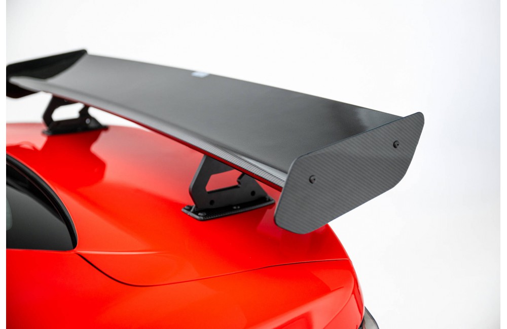 Carbon Spoiler With Internal Brackets Uprights Chevrolet Camaro SS Mk6 Facelift Carbon Spoiler With Internal Brackets Uprights Chevrolet Camaro SS Mk6 Facelift