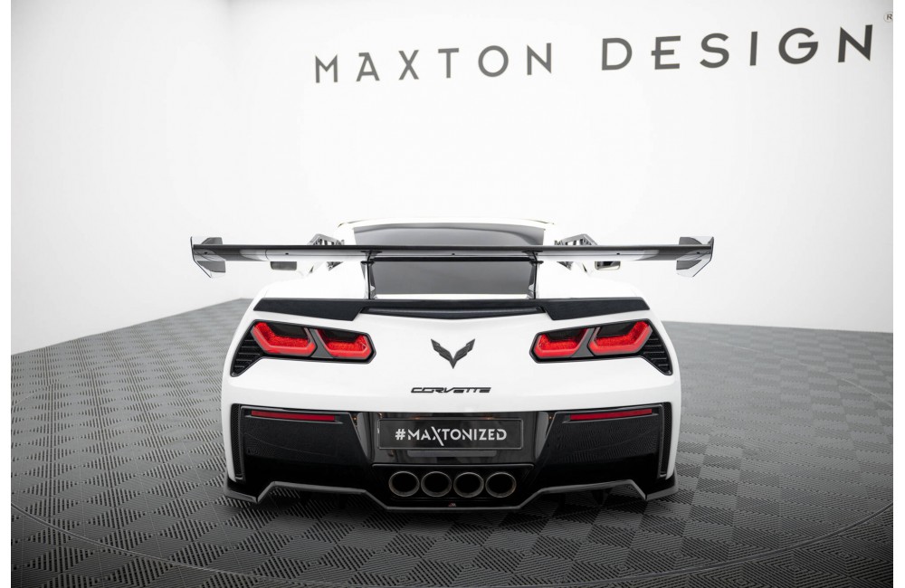 Carbon Spoiler With Upper Swan Mounting Chevrolet Corvette Stingray / Grand Sport C7 Carbon Spoiler With Upper Swan Mounting Chevrolet Corvette Stingray / Grand Sport C7