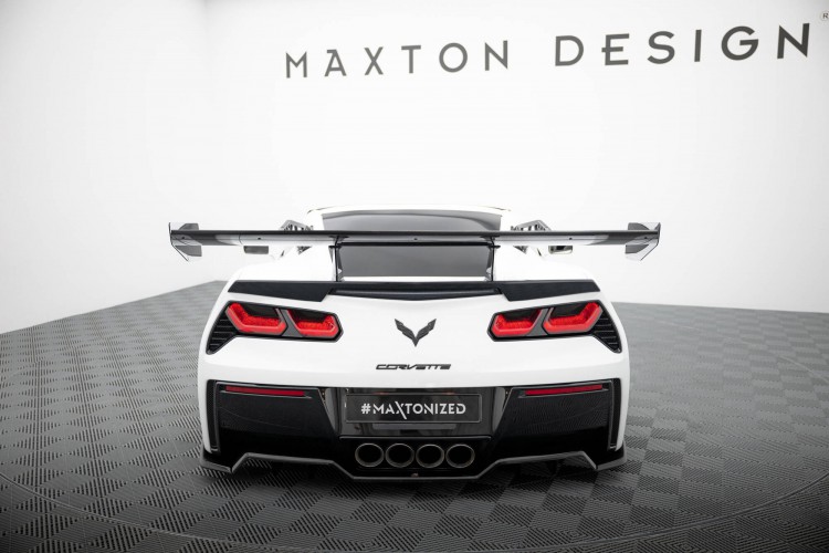 Αεροτομή Carbon Με Άνω Στήριγμα Chevrolet Corvette Stingray / Grand Sport C7