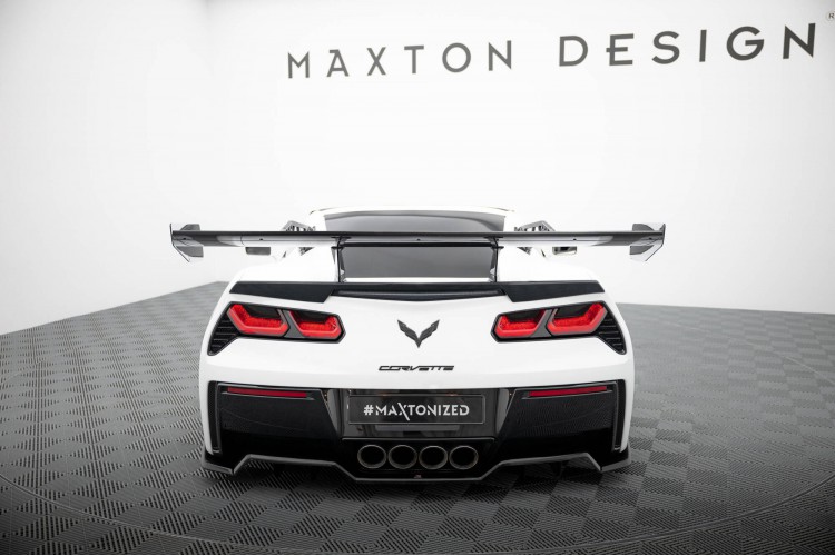 Αεροτομή Carbon Με Άνω Στήριγμα Chevrolet Corvette Stingray / Grand Sport C7