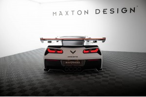 Carbon Spoiler With Upper Swan Mounting + LED Chevrolet Corvette Stingray / Grand Sport C7 Carbon Spoiler With Upper Swan Mounting + LED Chevrolet Corvette Stingray / Grand Sport C7