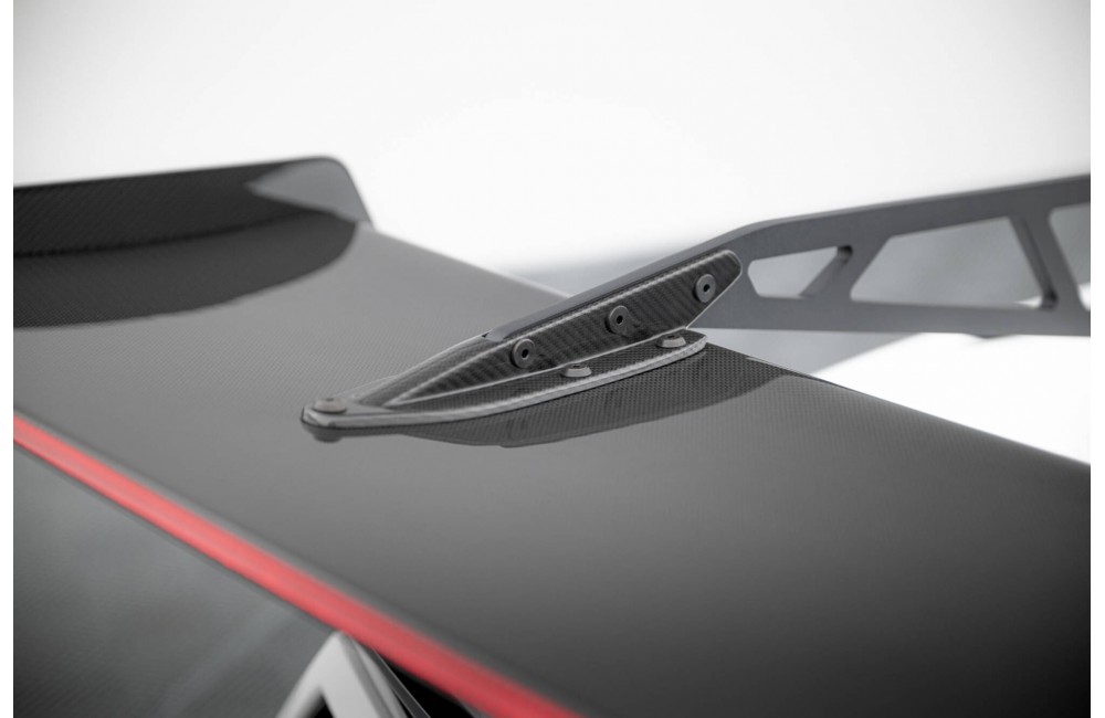 Carbon Spoiler With Upper Swan Mounting + LED Chevrolet Corvette Stingray / Grand Sport C7 Carbon Spoiler With Upper Swan Mounting + LED Chevrolet Corvette Stingray / Grand Sport C7