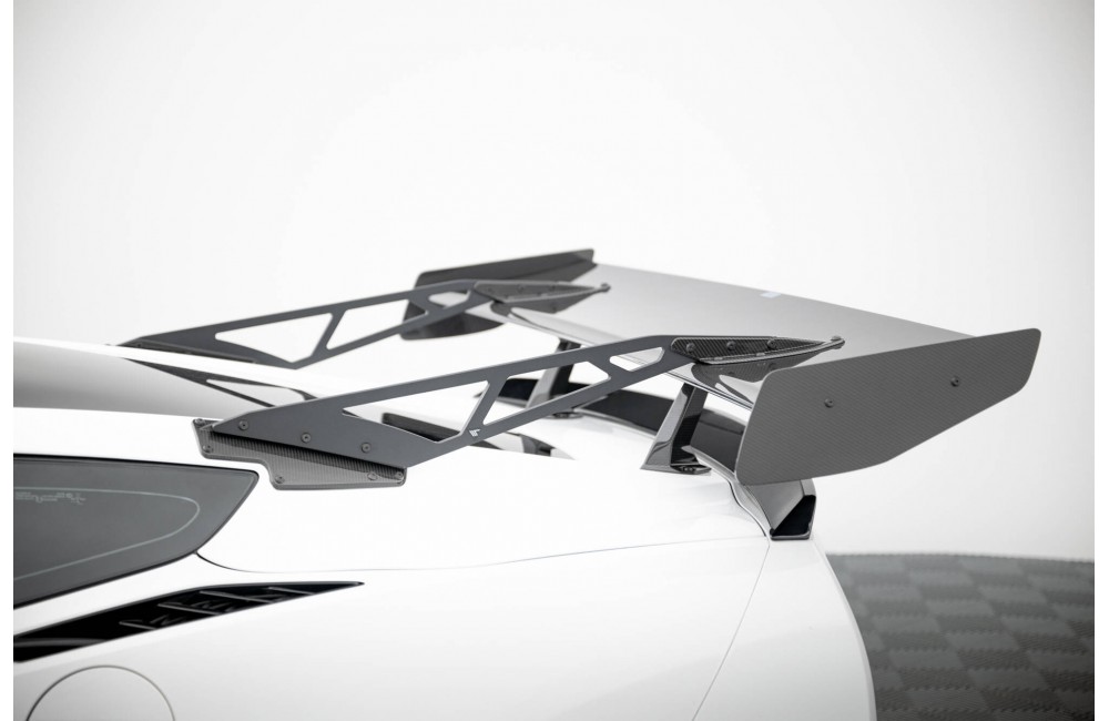Carbon Spoiler With Upper Swan Mounting + LED Chevrolet Corvette Stingray / Grand Sport C7 Carbon Spoiler With Upper Swan Mounting + LED Chevrolet Corvette Stingray / Grand Sport C7
