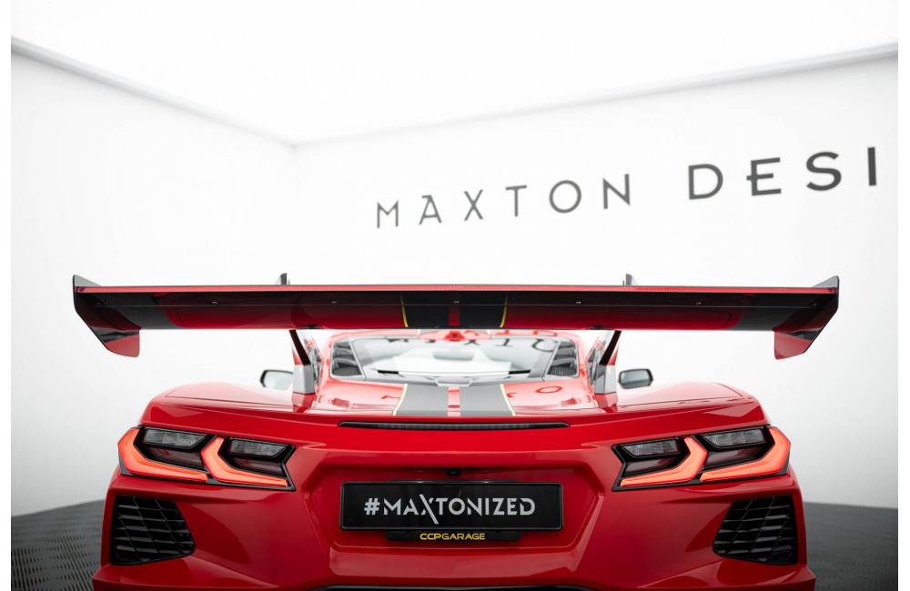 Carbon Spoiler + LED Chevrolet Corvette C8