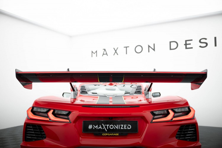 Αεροτομή + LED Chevrolet Corvette C8