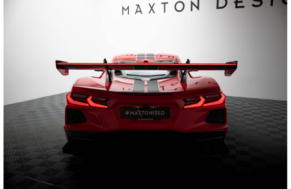 Carbon Spoiler + LED Chevrolet Corvette C8
