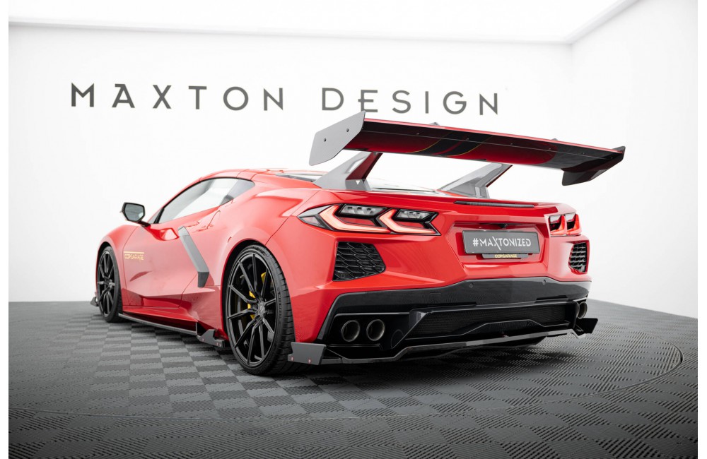 Carbon Spoiler + LED Chevrolet Corvette C8