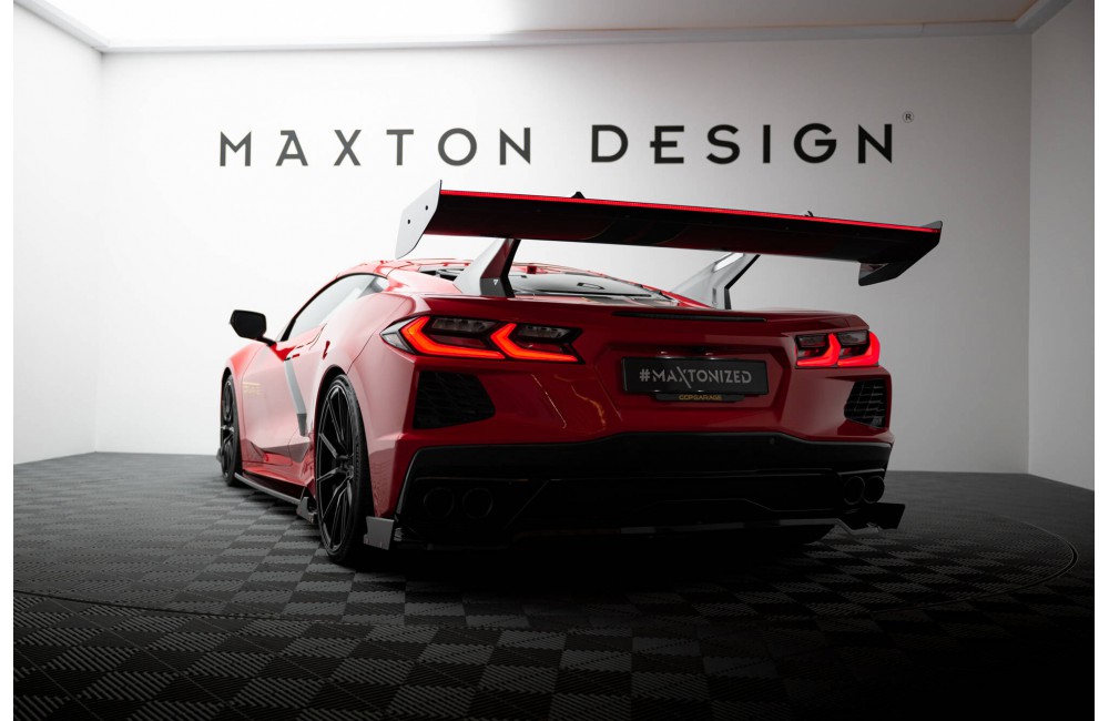 Carbon Spoiler + LED Chevrolet Corvette C8