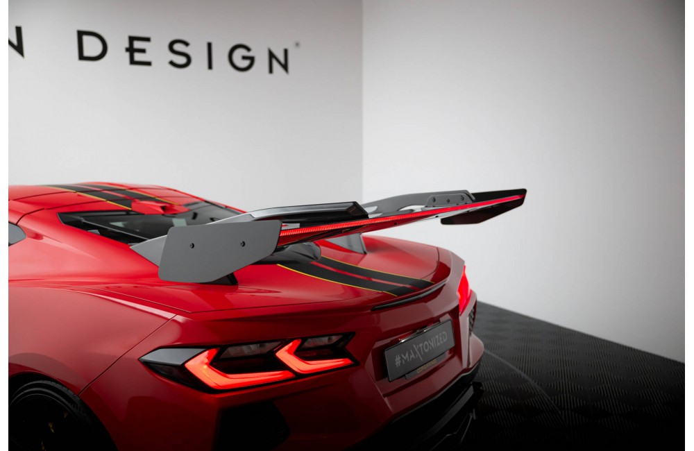 Carbon Spoiler + LED Chevrolet Corvette C8