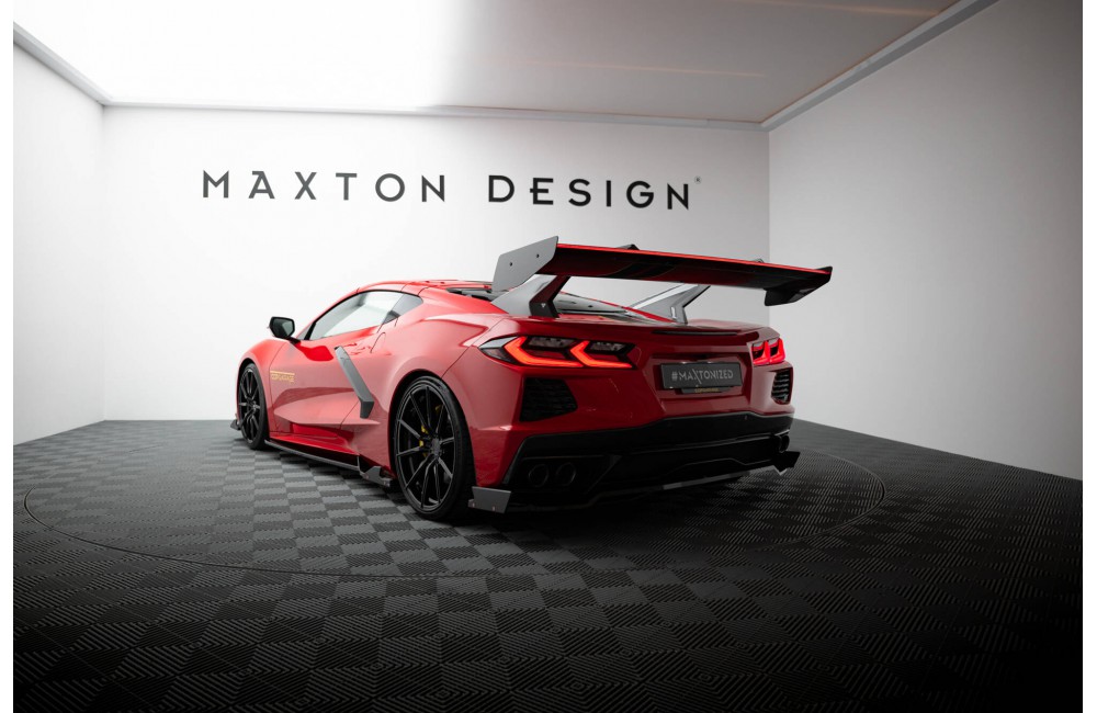 Carbon Spoiler + LED Chevrolet Corvette C8