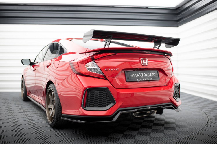 Αεροτομή από carbon με εσωτερικά στηρίγματα Honda Civic SI Mk10