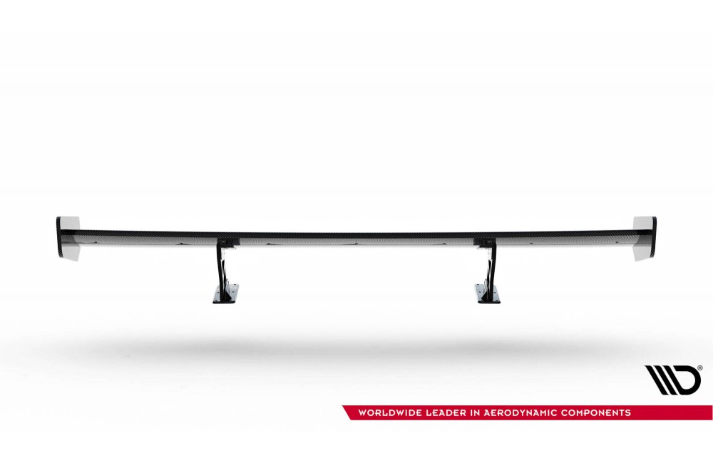Carbon Spoiler With Internal Brackets Uprights Honda Civic SI Mk10