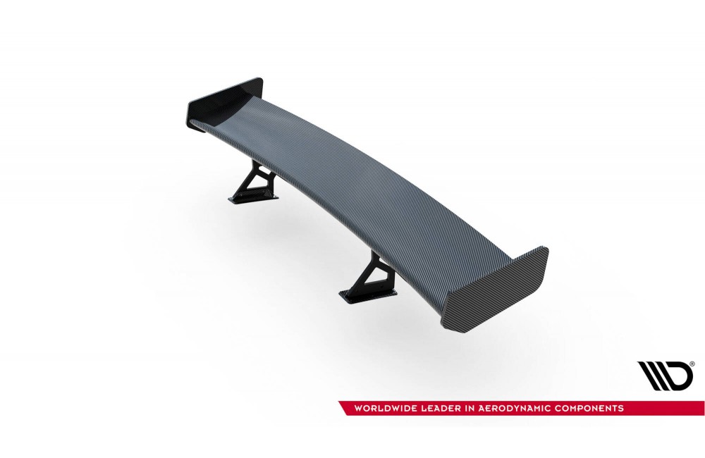 Carbon Spoiler With Internal Brackets Uprights Honda Civic SI Mk10