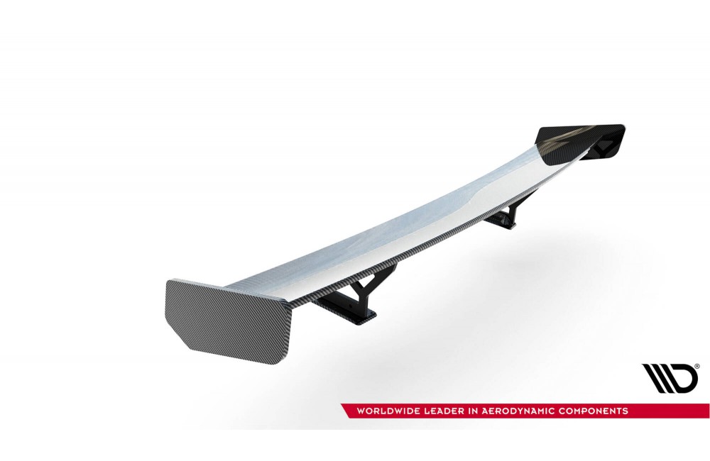 Carbon Spoiler With Internal Brackets Uprights Honda Civic SI Mk10