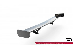 Carbon Spoiler With Internal Brackets Uprights Honda Civic SI Mk10