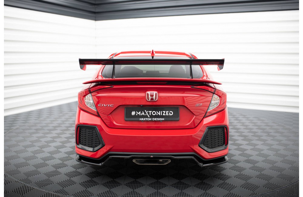 Carbon Spoiler With Upper Swan Mounting Honda Civic SI Mk10 Carbon Spoiler With Upper Swan Mounting Honda Civic SI Mk10