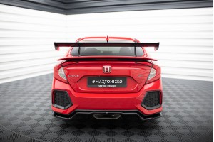 Carbon Spoiler With Upper Swan Mounting Honda Civic SI Mk10 Carbon Spoiler With Upper Swan Mounting Honda Civic SI Mk10