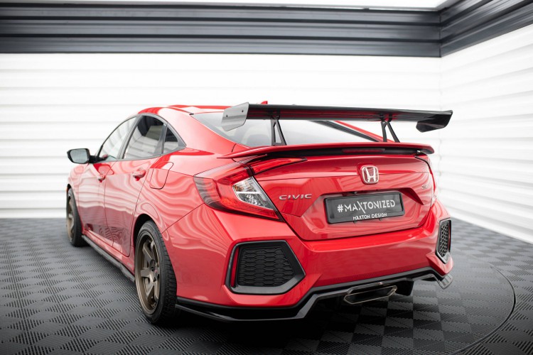 Αεροτομή από carbon με ανώτερο στήριγμα Honda Civic SI Mk10
