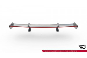 Carbon Spoiler With Upper Swan Mounting + LED Honda Civic SI Mk10 Carbon Spoiler With Upper Swan Mounting + LED Honda Civic SI Mk10
