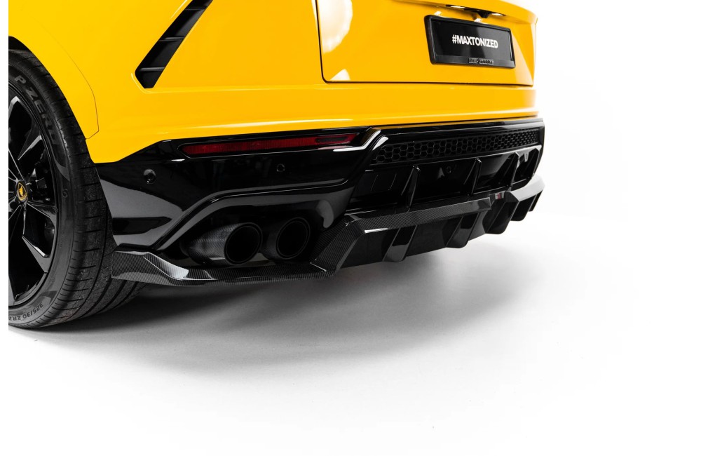 Prepreg Carbon Fiber Rear Splitter (with vertical bars) Lamborghini Urus Mk 1