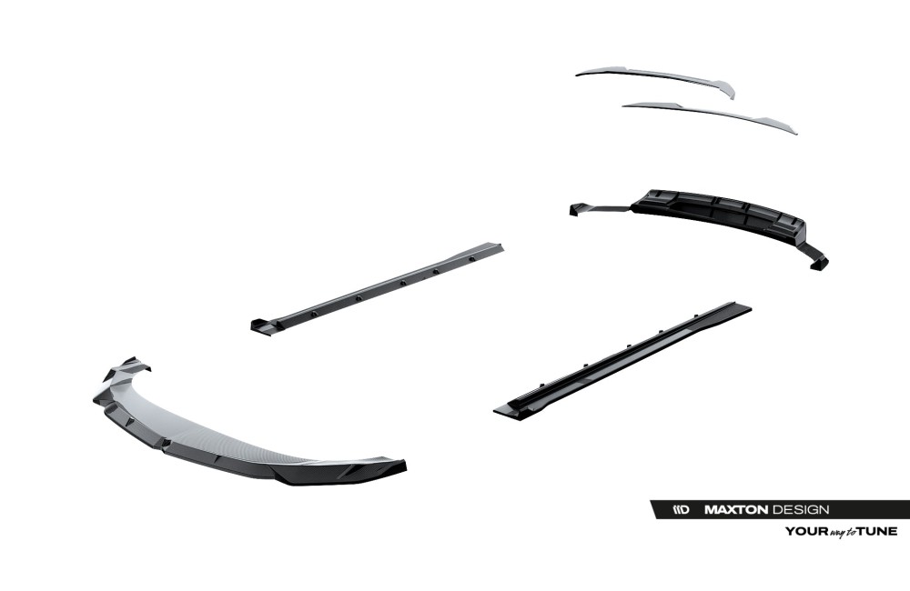 Set of Prepreg Carbon Splitters Lamborghini Urus Mk1