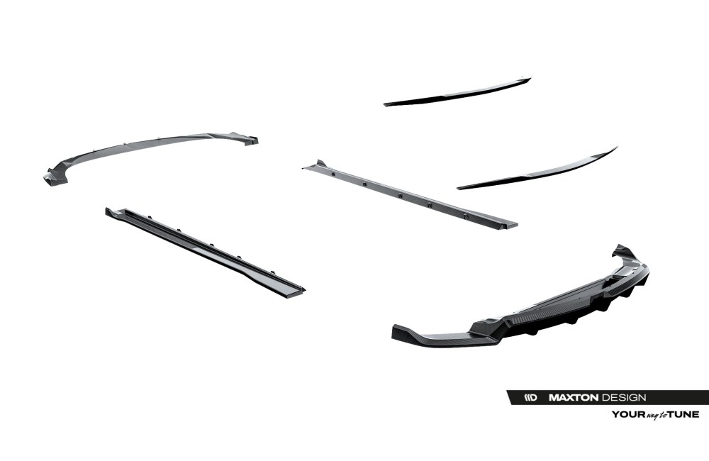 Set of Prepreg Carbon Splitters Lamborghini Urus Mk1