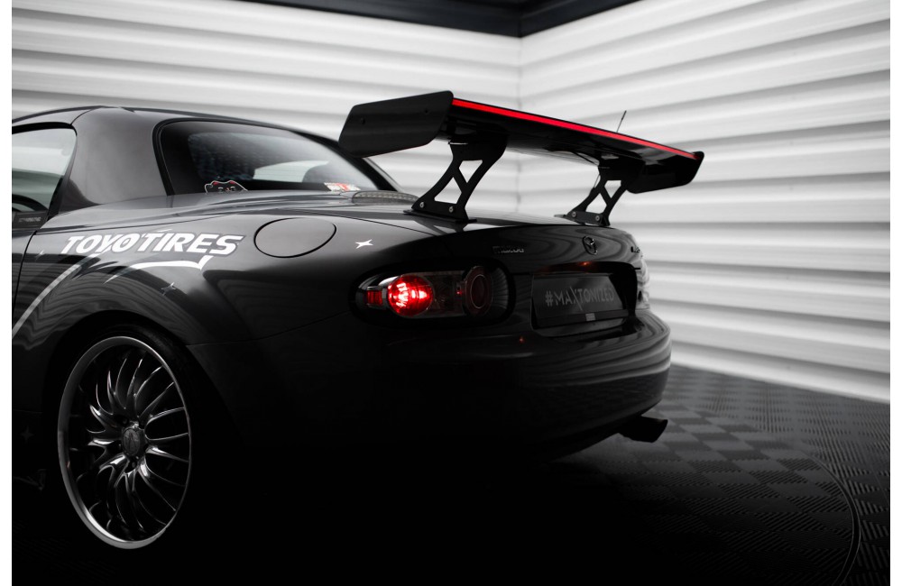 Carbon Spoiler + LED Mazda MX5 Hardtop NC(MK3) Carbon Spoiler + LED Mazda MX5 Hardtop NC(MK3)
