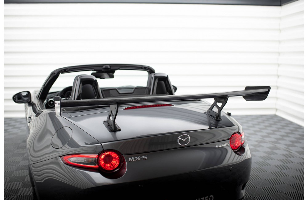 Carbon Spoiler With Internal Brackets Uprights Mazda MX-5 ND (Mk4) Carbon Spoiler With Internal Brackets Uprights Mazda MX-5 ND (Mk4)
