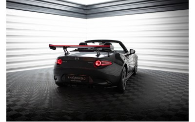 Carbon Spoiler With Internal Brackets Uprights + LED Mazda MX-5 ND (Mk4)