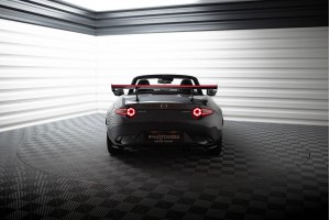 Carbon Spoiler With Internal Brackets Uprights + LED Mazda MX-5 ND (Mk4)