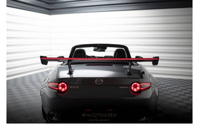 Carbon Spoiler With Internal Brackets Uprights + LED Mazda MX-5 ND (Mk4)