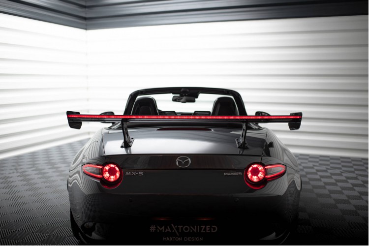 Αεροτομή Carbon Με Εσωτερικές Στηρίξεις Uprights + LED Mazda MX-5 ND (Mk4)