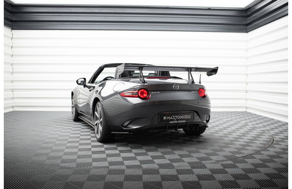 Carbon Spoiler With Upper Swan Mounting Mazda MX-5 ND (Mk4) Carbon Spoiler With Upper Swan Mounting Mazda MX-5 ND (Mk4)