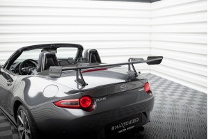 Carbon Spoiler With Upper Swan Mounting Mazda MX-5 ND (Mk4) Carbon Spoiler With Upper Swan Mounting Mazda MX-5 ND (Mk4)