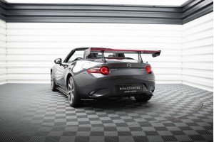 Carbon Spoiler With Upper Swan Mounting + LED Mazda MX-5 ND (Mk4) Carbon Spoiler With Upper Swan Mounting + LED Mazda MX-5 ND (Mk4)