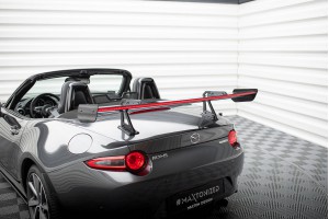 Carbon Spoiler With Upper Swan Mounting + LED Mazda MX-5 ND (Mk4) Carbon Spoiler With Upper Swan Mounting + LED Mazda MX-5 ND (Mk4)