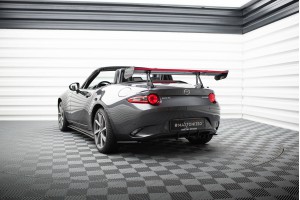 Carbon Spoiler With Upper Swan Mounting + LED Mazda MX-5 ND (Mk4) Carbon Spoiler With Upper Swan Mounting + LED Mazda MX-5 ND (Mk4)