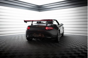Carbon Spoiler With Upper Swan Mounting + LED Mazda MX-5 ND (Mk4) Carbon Spoiler With Upper Swan Mounting + LED Mazda MX-5 ND (Mk4)