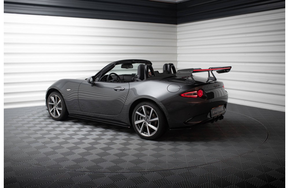 Carbon Spoiler With Upper Swan Mounting + LED Mazda MX-5 ND (Mk4) Carbon Spoiler With Upper Swan Mounting + LED Mazda MX-5 ND (Mk4)