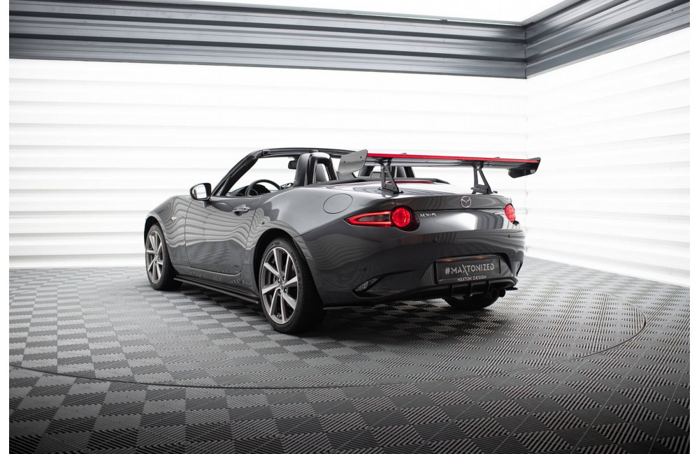 Carbon Spoiler With Upper Swan Mounting + LED Mazda MX-5 ND (Mk4) Carbon Spoiler With Upper Swan Mounting + LED Mazda MX-5 ND (Mk4)