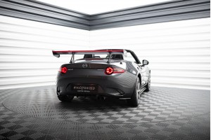 Carbon Spoiler With Upper Swan Mounting + LED Mazda MX-5 ND (Mk4) Carbon Spoiler With Upper Swan Mounting + LED Mazda MX-5 ND (Mk4)