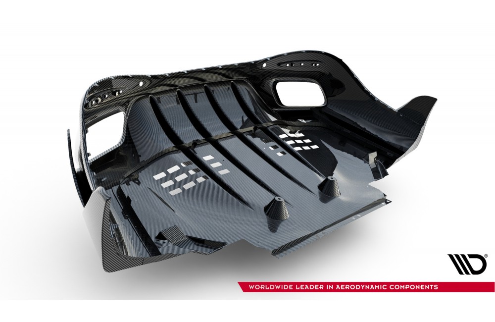 Prepreg Carbon Fiber Rear Diffuser Mercedes-AMG GT 63 / 55 / 63 S E Performance C192 Prepreg Carbon Fiber Rear Diffuser Mercedes-AMG GT 63 / 55 / 63 S E Performance C192