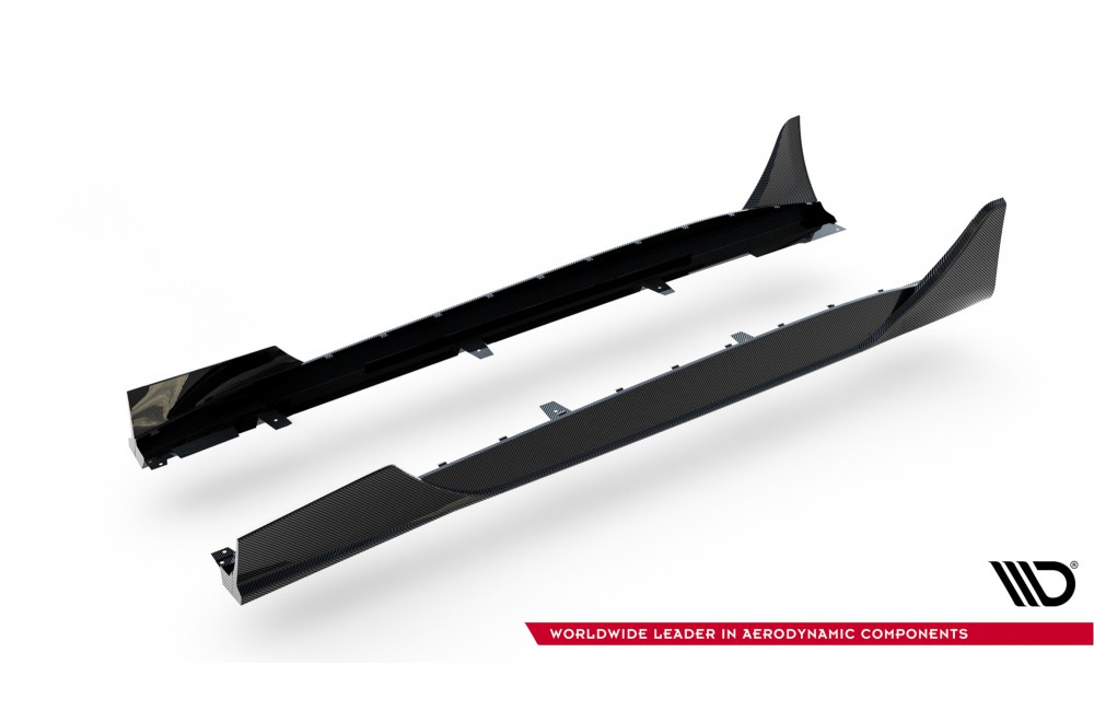 Prepreg Carbon Fiber Side Skirts Mercedes-AMG GT 63 / 55 / 63 S E Performance C192 Prepreg Carbon Fiber Side Skirts Mercedes-AMG GT 63 / 55 / 63 S E Performance C192
