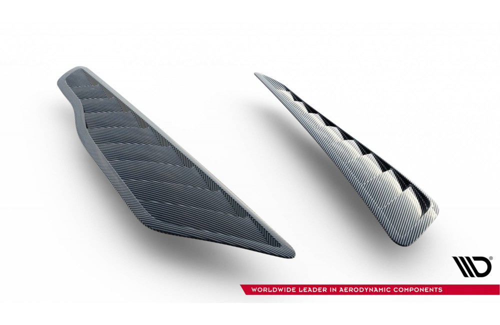 Prepreg Carbon Front Fender Side Vents Mercedes-AMG GT C C190 Facelift