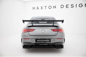 Carbon Spoiler With Internal Brackets Uprights Mercedes-Benz CLA Coupe C118 / C118 Facelift Carbon Spoiler With Internal Brackets Uprights Mercedes-Benz CLA Coupe C118 / C118 Facelift
