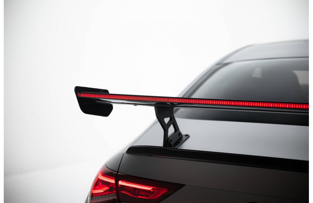 Carbon Spoiler With Internal Brackets Uprights + LED Mercedes-Benz CLA Coupe C118 / C118 Facelift Carbon Spoiler With Internal Brackets Uprights + LED Mercedes-Benz CLA Coupe C118 / C118 Facelift