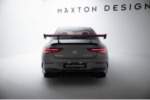 Carbon Spoiler With Internal Brackets Uprights + LED Mercedes-Benz CLA Coupe C118 / C118 Facelift Carbon Spoiler With Internal Brackets Uprights + LED Mercedes-Benz CLA Coupe C118 / C118 Facelift