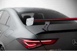 Carbon Spoiler With Internal Brackets Uprights + LED Mercedes-Benz CLA Coupe C118 / C118 Facelift Carbon Spoiler With Internal Brackets Uprights + LED Mercedes-Benz CLA Coupe C118 / C118 Facelift